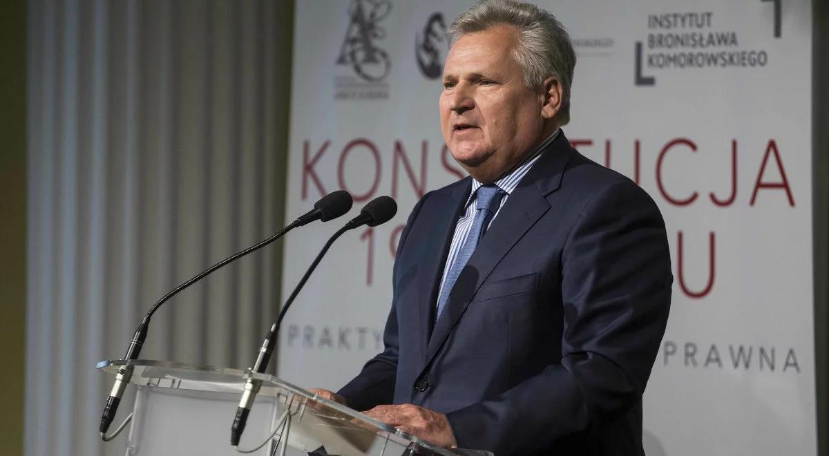 Aleksander Kwaśniewski wesprze lewicę. Weźmie udział w spotkaniach z wyborcami