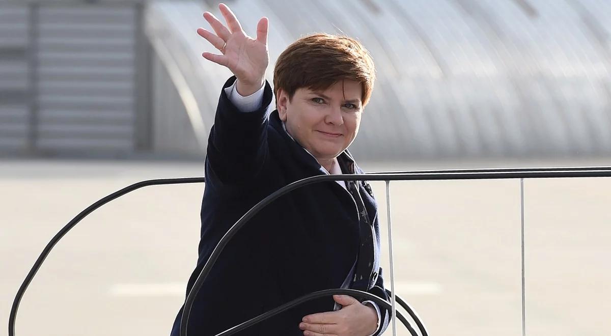 "Polityka obronna i bezpieczeństwo". Beata Szydło w Paryżu