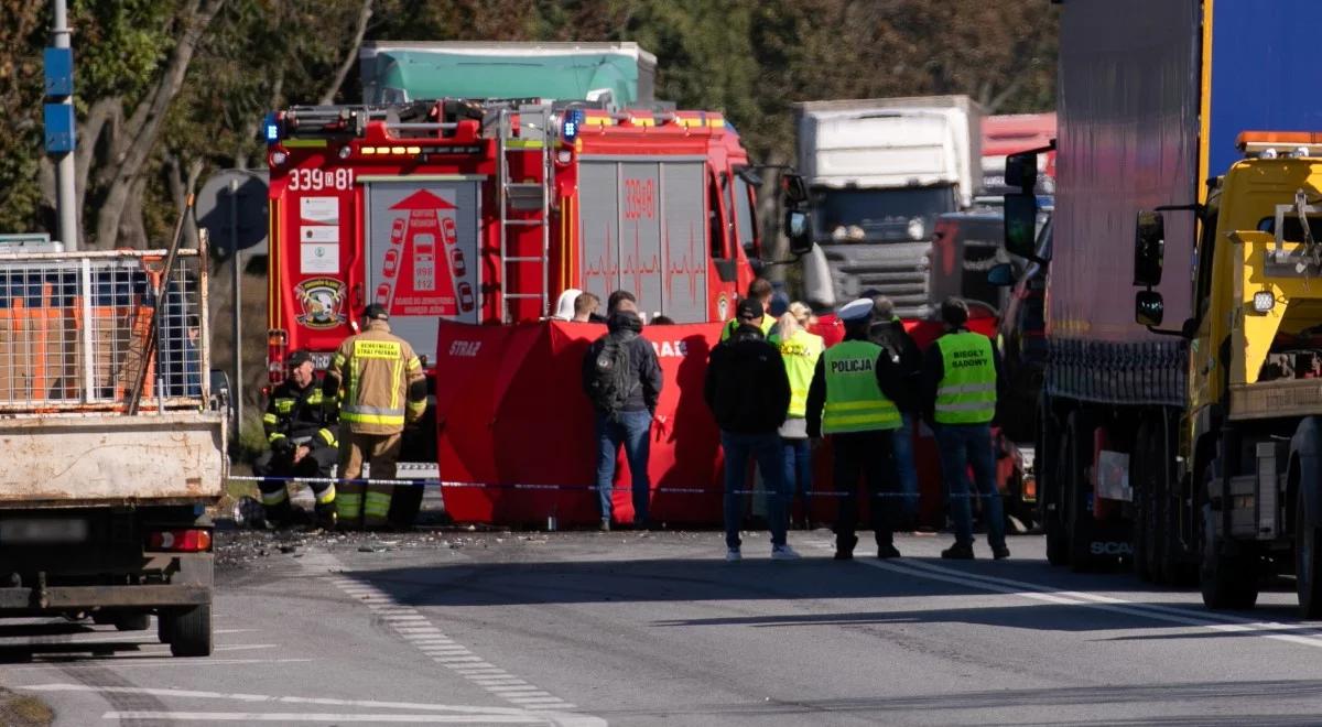 Tragiczny wypadek pod Wrocławiem. Zginął policjant, w nocy pomagał powodzianom