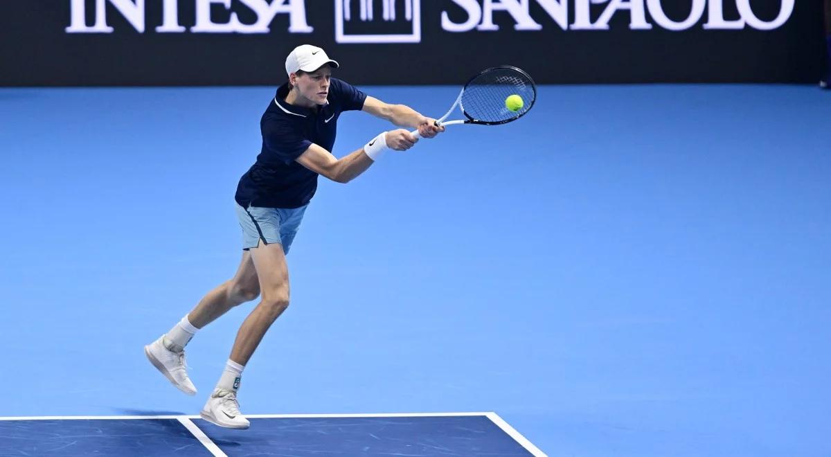 ATP Finals. Jannik Sinner i Taylor Fritz rozpoczynają od zwycięstw