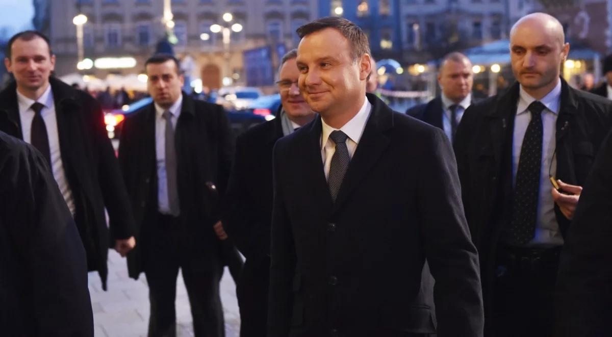 Spotkanie Andrzeja Dudy z amerykańskimi senatorami. "Nie rozmawialiśmy o sprawach wewnętrznych Polski"