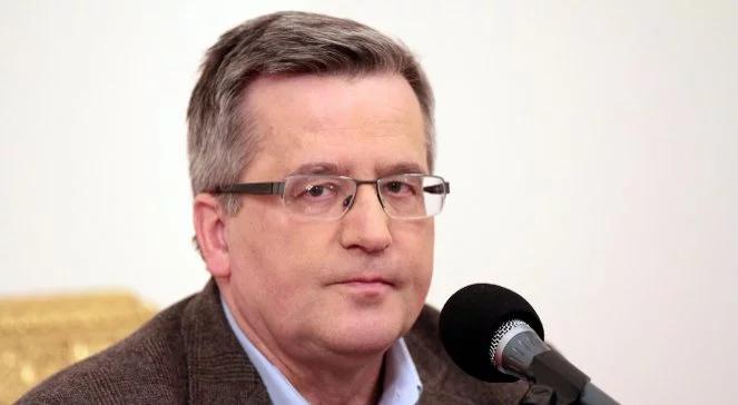 Prezydent Bronisław Komorowski: abdykacja Benedykta XVI to było zaskoczenie