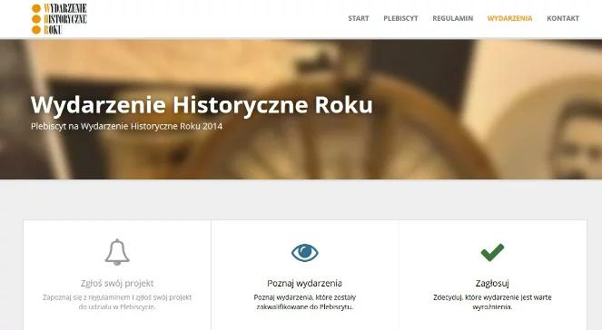 Wydarzenie Historyczne 2015 roku – plebiscyt Muzeum Historii Polski