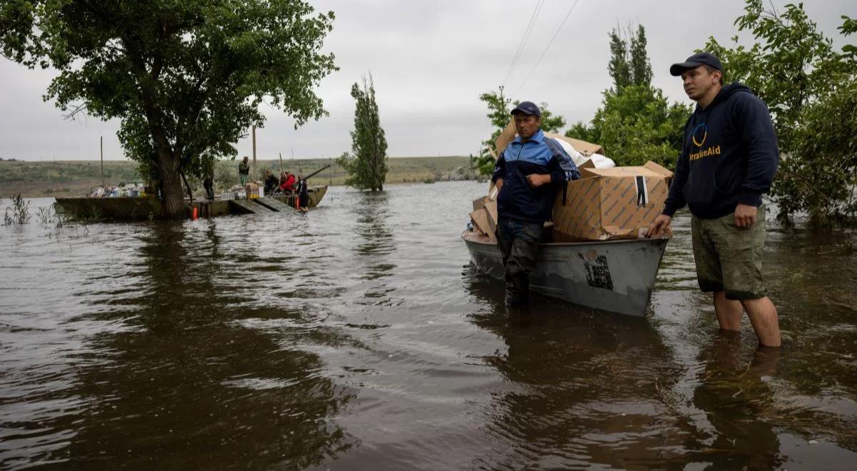 Wysadzenie tamy w Nowej Kachowce. Ukrainę wspiera 15 państw UE, w tym Polska