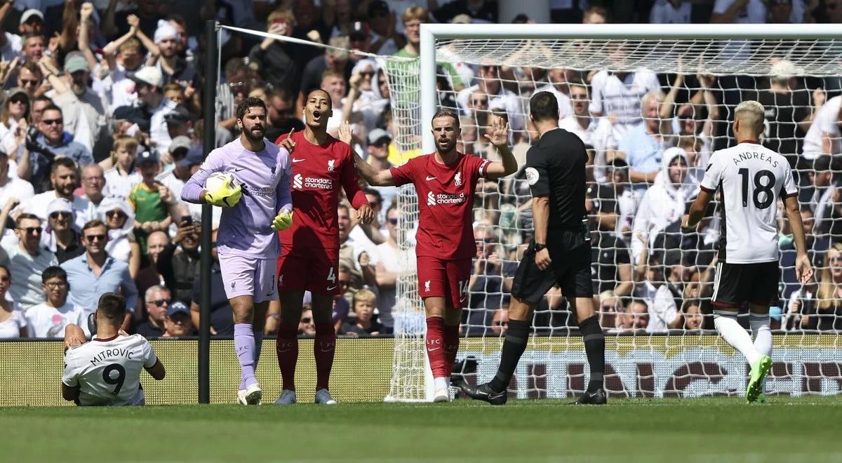 Premier League: niespodzianka w Londynie. Liverpool remisuje z Fulham