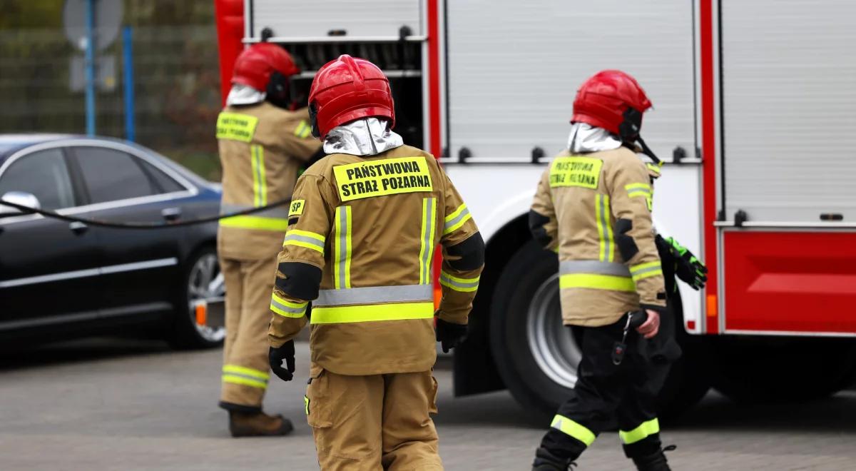Pożar w szpitalu MSWiA w Bydgoszczy. Pracownicy zostali ewakuowani