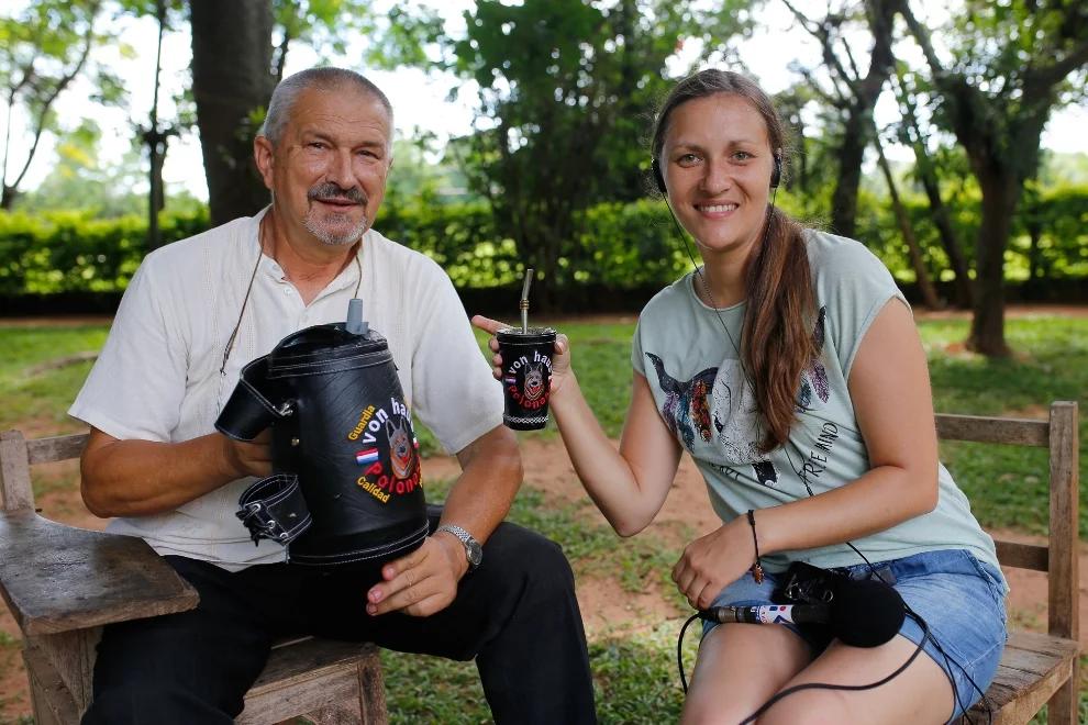 "Polskieradio.pl na końcu świata" w Paragwaju. Lekcja przyrządzania tradycyjnego napoju plemienia Guarani - yerba mate