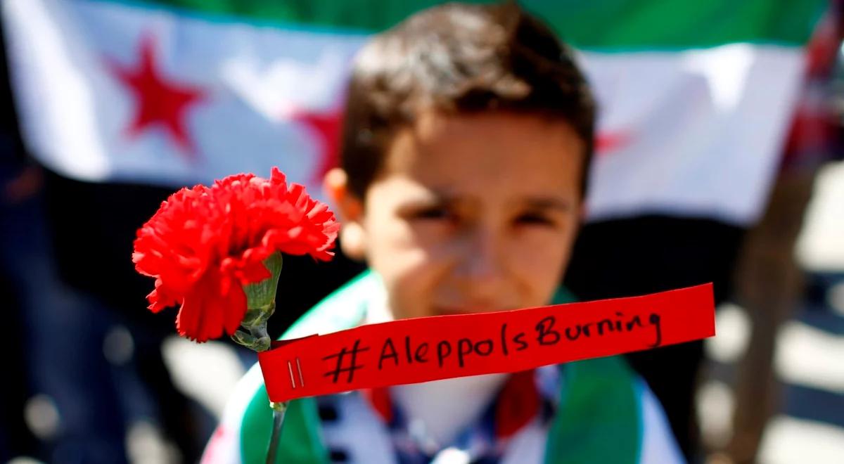 Tragiczny los Aleppo. Wciąż nie ma zgody na wstrzymanie walk