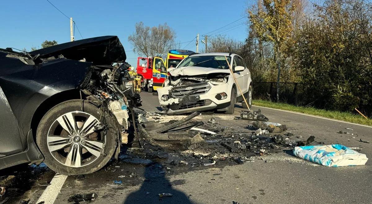 Groźny wypadek na Podkarpaciu. Ucierpiało 1,5-roczne dziecko