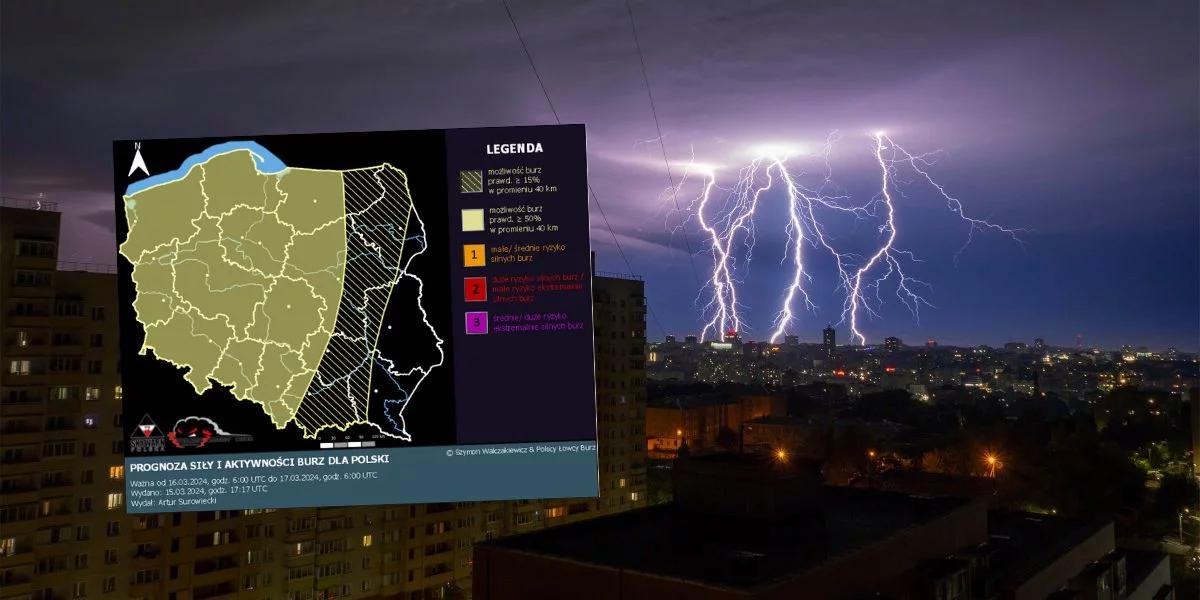 Gdzie jest burza? Śledź sytuację pogodową na żywo [RADAR BURZ]