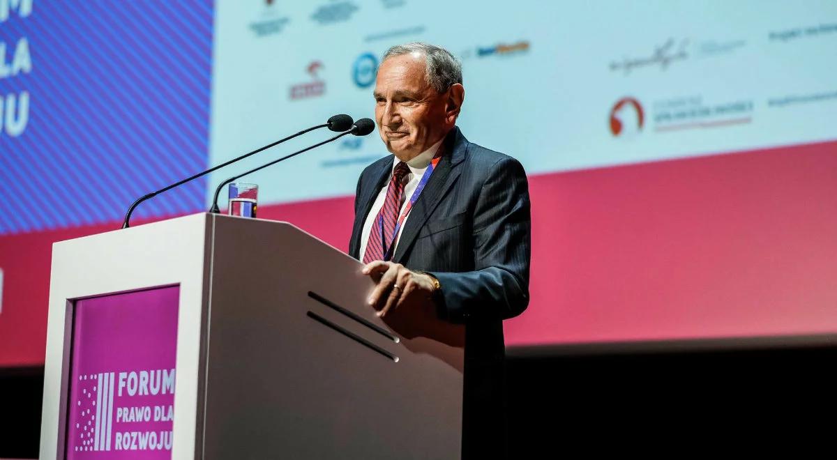 George Friedman na Forum "Prawo dla Rozwoju": Polska musi iść własną drogą