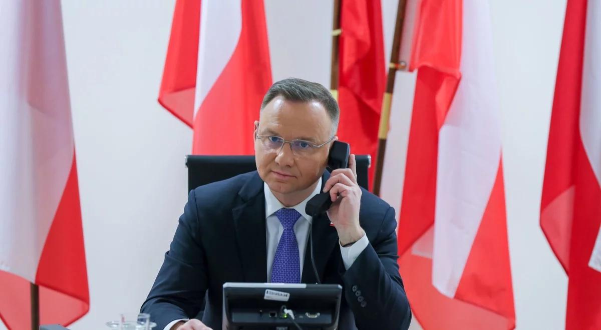 Andrzej Duda będzie rozmawiał z Joe Bidenem. "Konsultacje przyjmują formę cykliczną"