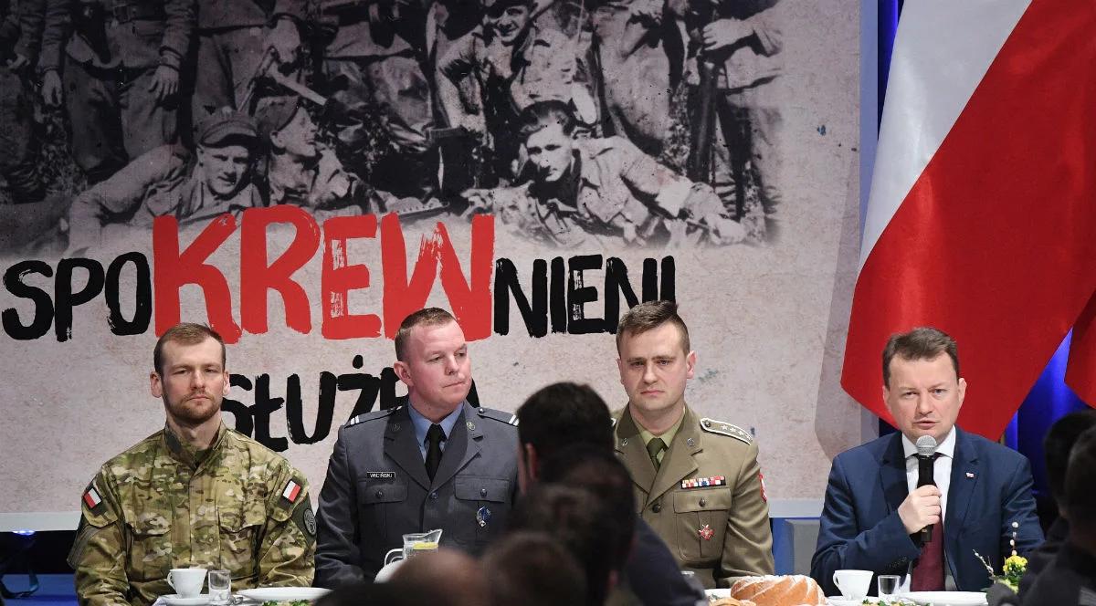 Szef MON spotkał się z żołnierzami krwiodawcami 