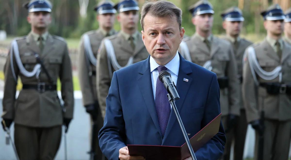 Szef MON: agresja sowiecka była początkiem mordów na polskich żołnierzach