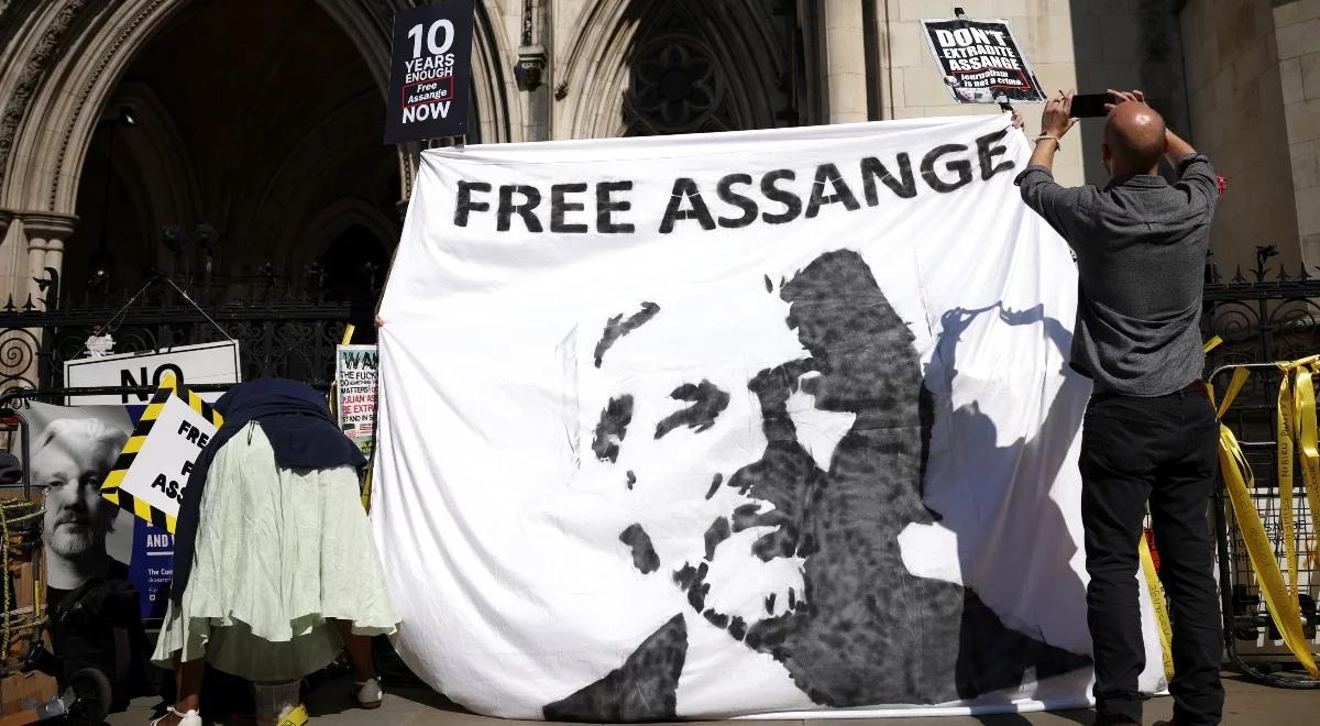 "Assange nie jest na tyle chory, by popełnić samobójstwo". Prawnicy USA wydali komunikat