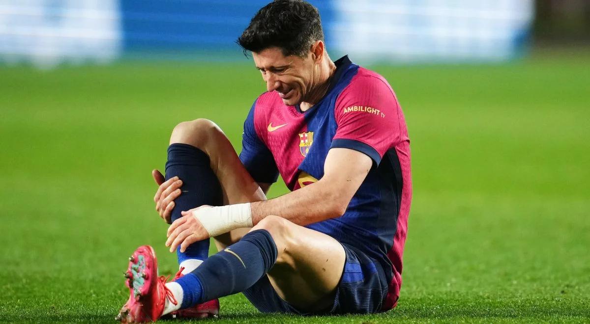 "Kontuzja do tego doprowadziła". Nowy problem Lewandowskiego