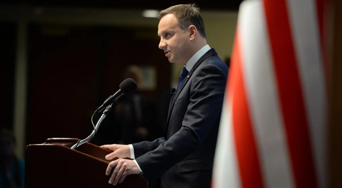 Prezydent:  trzeba sił NATO na wschodzie Europy, Rosja powinna opuścić Krym