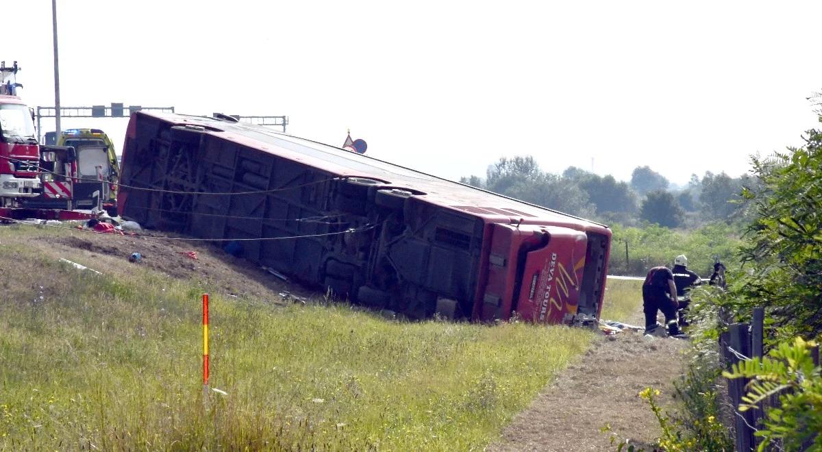 Tragedia w Chorwacji. Co najmniej 10 osób zginęło w wypadku autobusu