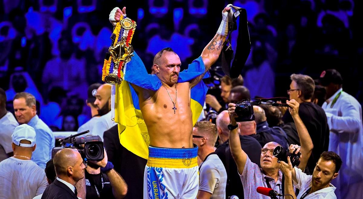 Boks: Ołeksandr Usyk poznał nowego rywala. Nie jest nim Tyson Fury