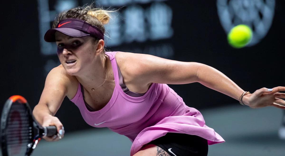 WTA Finals: Switolina w drodze do obrony tytułu. Ukrainka awansowała do finału
