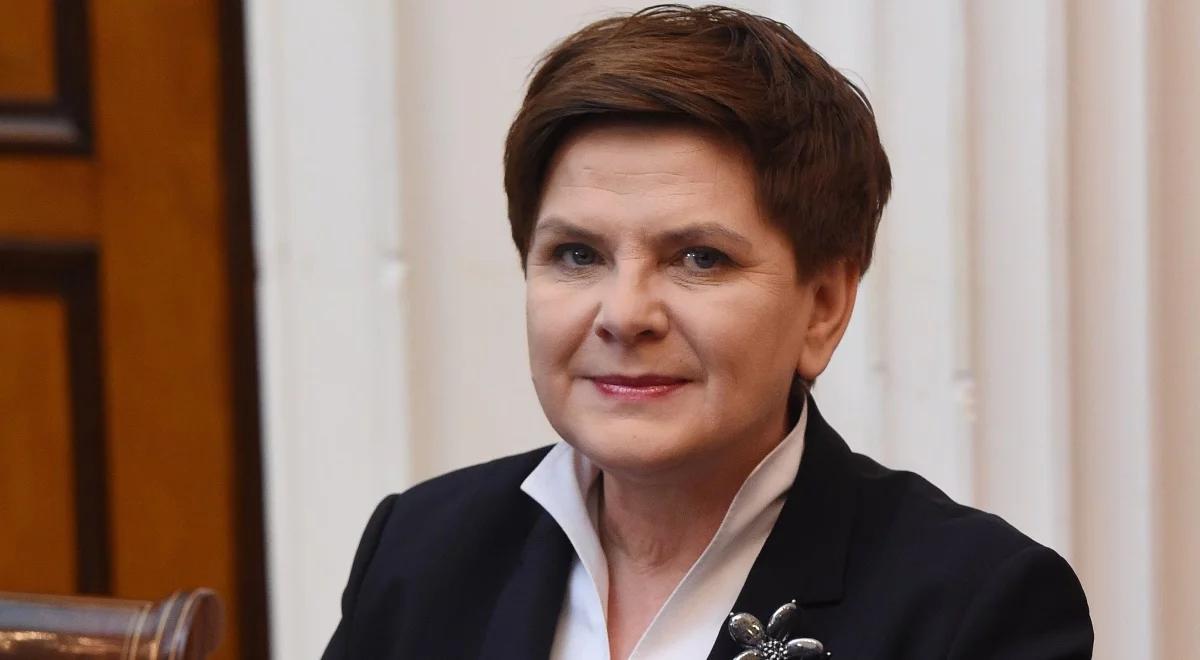 Premier Beata Szydło: widać zmiany na dobre w Telewizji Polskiej i Polskim Radiu