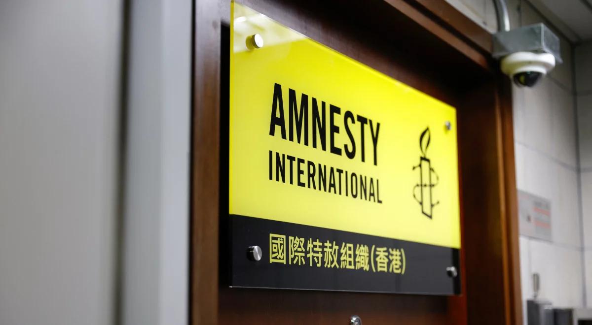 Amnesty International zamyka placówki w Hongkongu. Chodzi o nowe przepisy bezpieczeństwa w Chinach