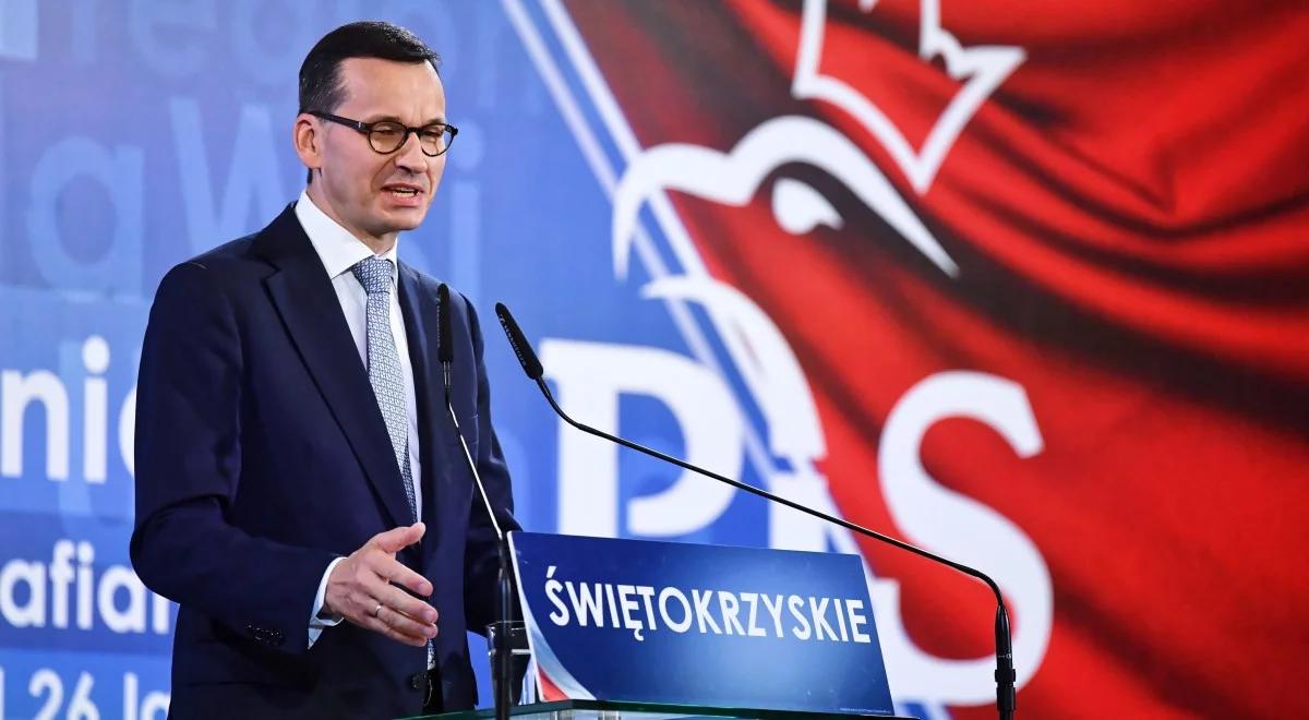 Premier Mateusz Morawiecki: PiS to najlepszy gospodarz polskiej ziemi