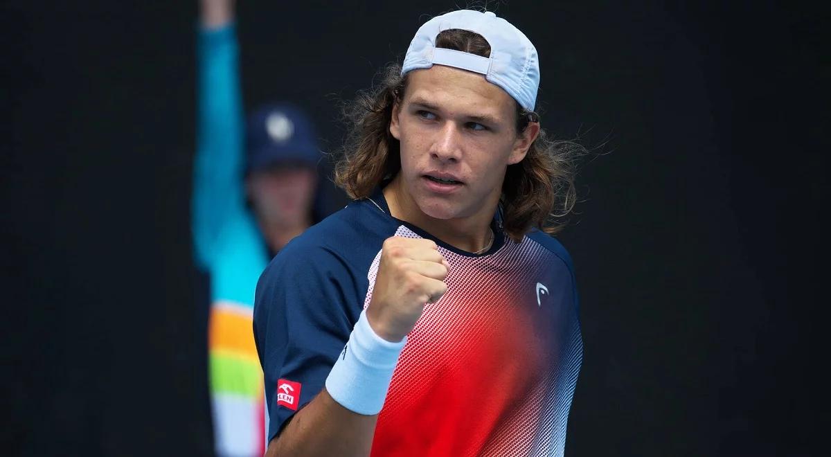 Australian Open: koniec wspaniałej przygody Tomasza Berkiety. Polski junior odpada w półfinale