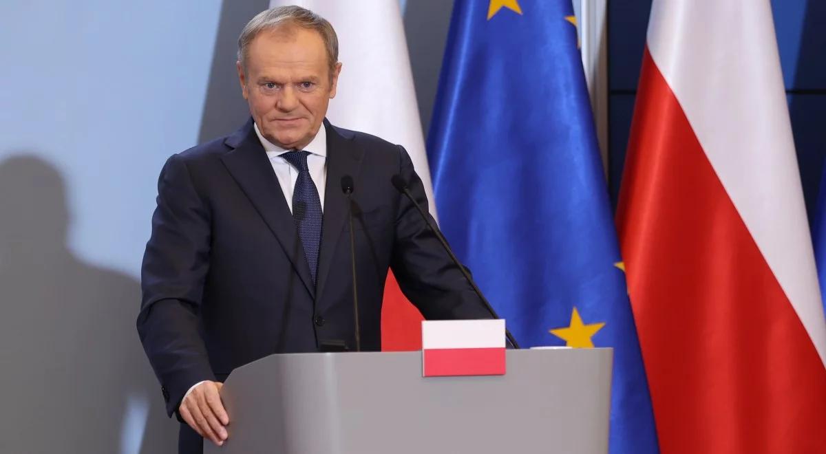 "Będę pilnował, żeby nikt tutaj nie kapitulował". Tusk o rozliczaniu PiS