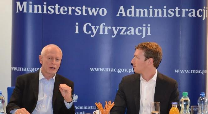 Szef Facebooka w Warszawie