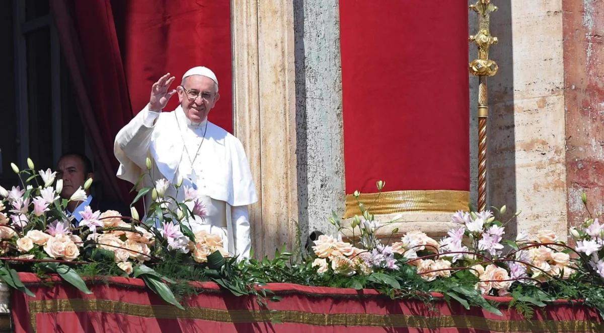 Wielkanocne orędzie papieża. Franciszek apeluje o pokój