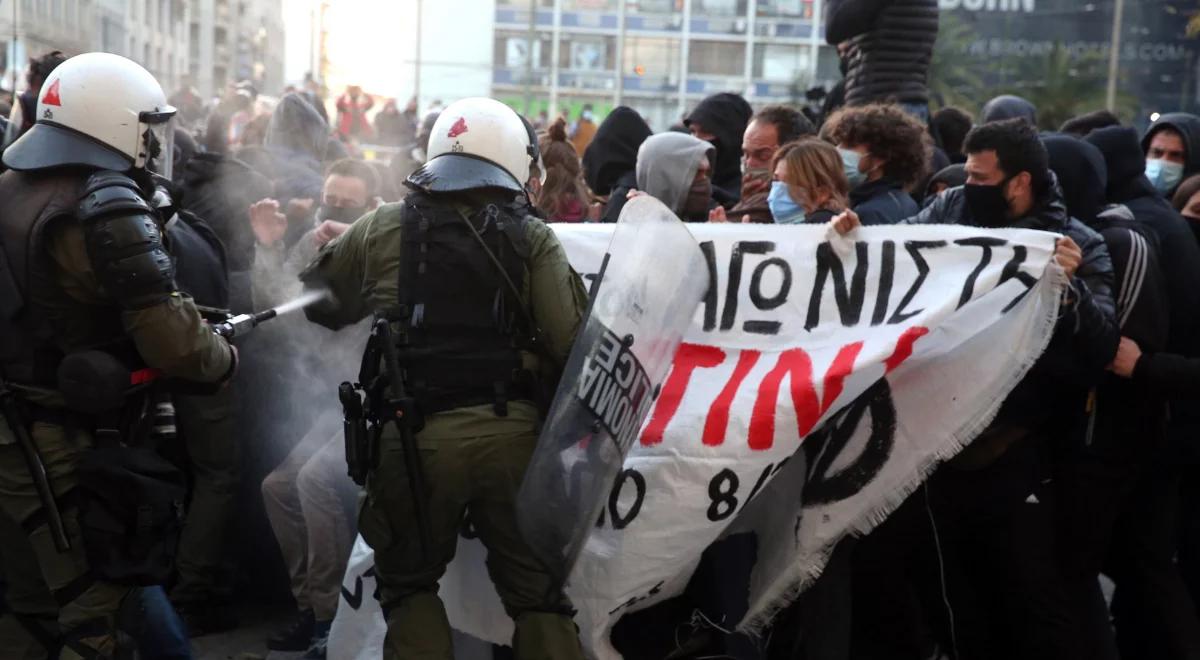 Grecki terrorysta dostał 11 wyroków dożywocia. Jego zwolennicy starli się z policją