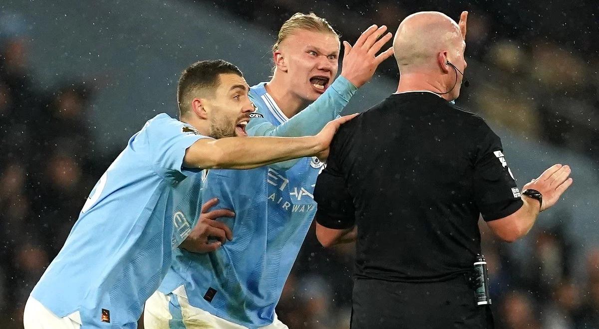 Premier League: sędzia zatrzymał City w meczu ze Spurs. Erling Haaland nie ukrywał wściekłości [WIDEO]