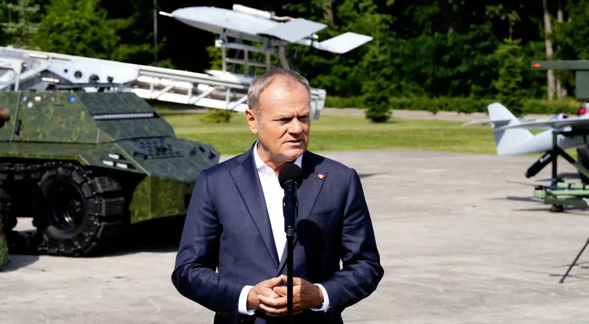 Tusk mówi o zmianach w zbrojeniu polskiej armii. "Nie możemy stracić ani godziny"