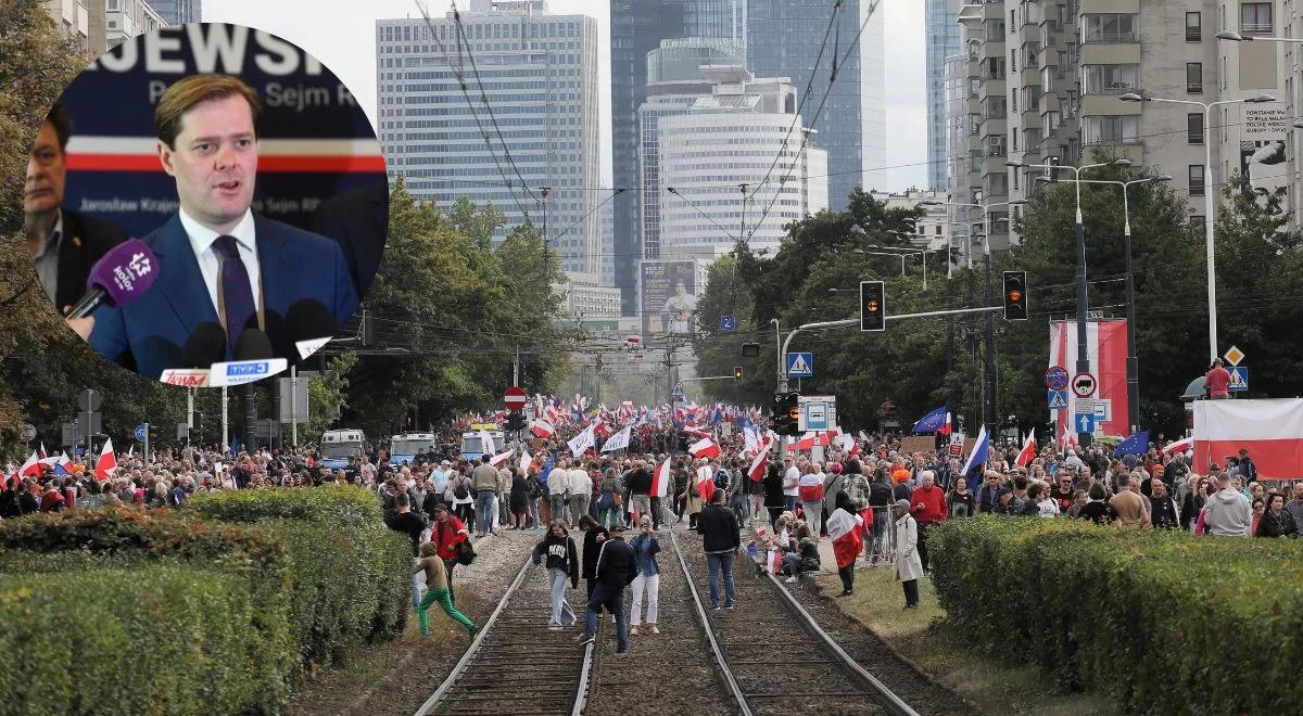 Stołeczny ratusz zawyża frekwencję marszu. Szef warszawskiego PiS: kłamstwo na potrzeby kampanii Platformy