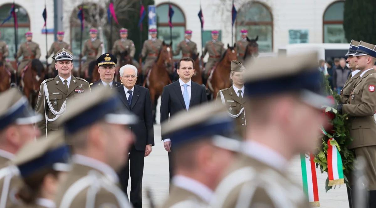 Premier Morawiecki spotka się z prezydentem Włoch. Rozmowy o rosyjskiej agresji