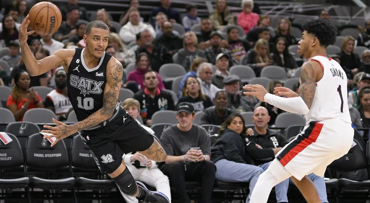 NBA: przeciętny występ Jeremy'ego Sochana, kolejna porażka Spurs. "Ostrogi" osiadły na dnie tabeli