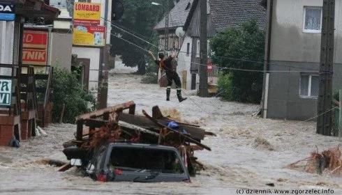 Bogatynia miesiąc po przejściu kataklizmu