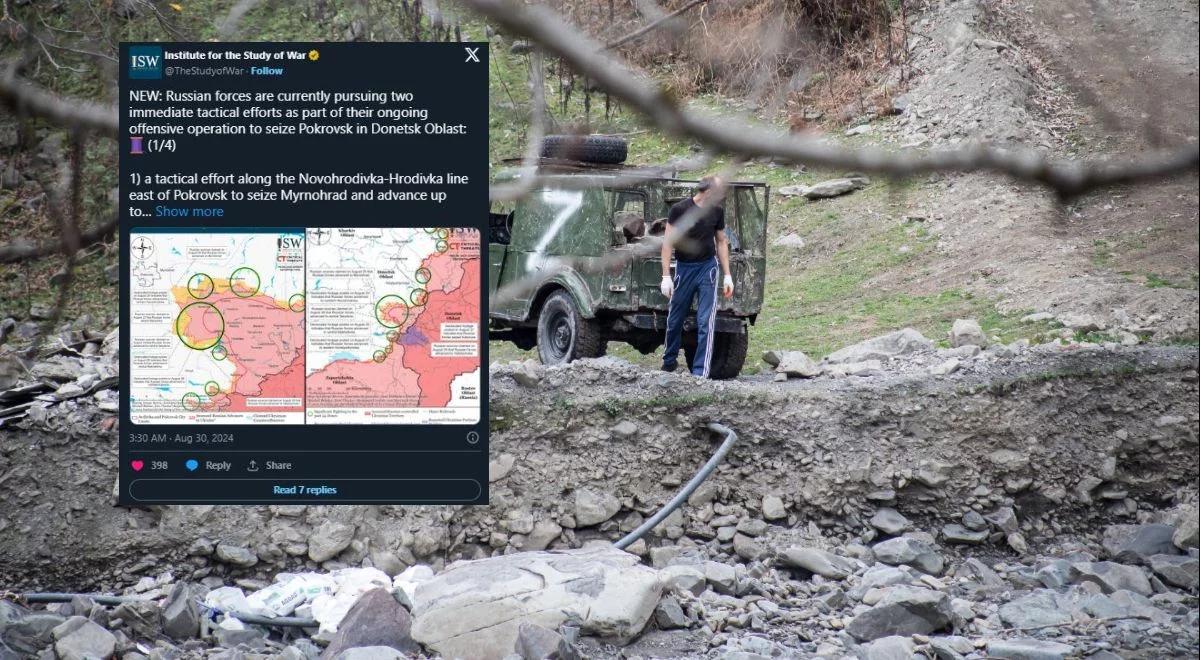 Pokrowsk może być  kolejnym celem w obwodzie donieckim. ISW wskazuje dwa warunki
