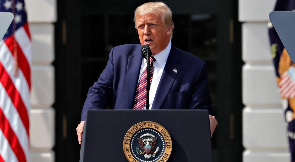 "Potroi podatki i nie potrafi sklecić dwóch zdań". Trump krytykuje Bidena