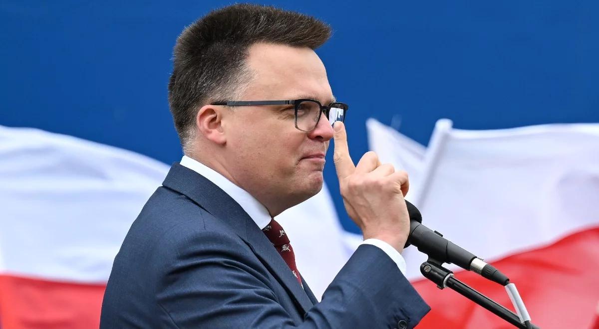 Rozmowy Hołowni w mieszkaniu Bielana. "PiS szuka koalicjantów"