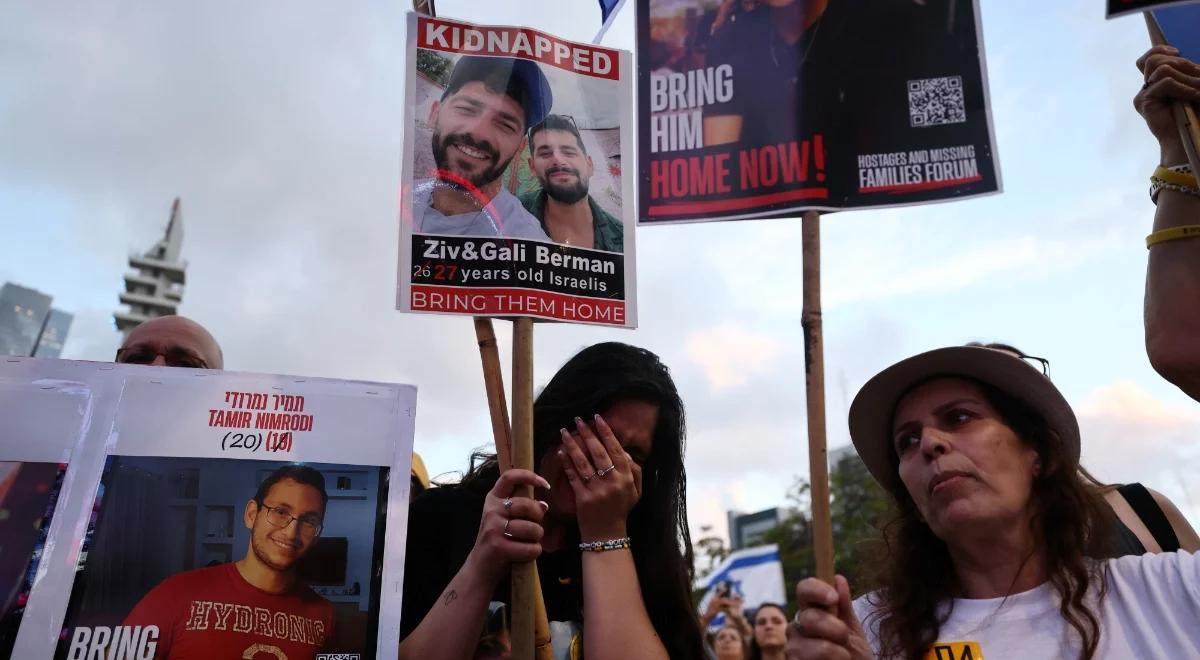 Wojna w Strefie Gazy. Hamas zgodził się na uwolnienie 10 izraelskich zakładników