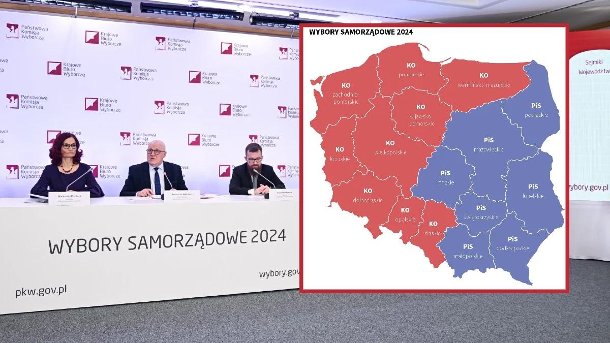 Wybory do sejmików wojewódzkich. Już wszystko jest jasne, PKW ma pełne dane z całego kraju