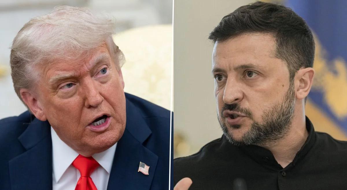 Spięcie między Trumpem a Zełenskim. "Dali Putinowi powód"
