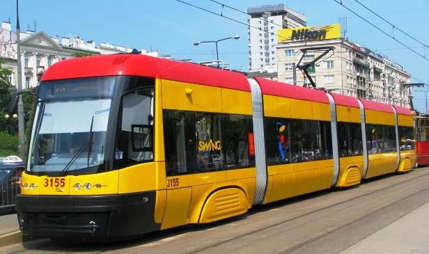 Majówka bez tramwajów w Alejach Jerozolimskich w Warszawie