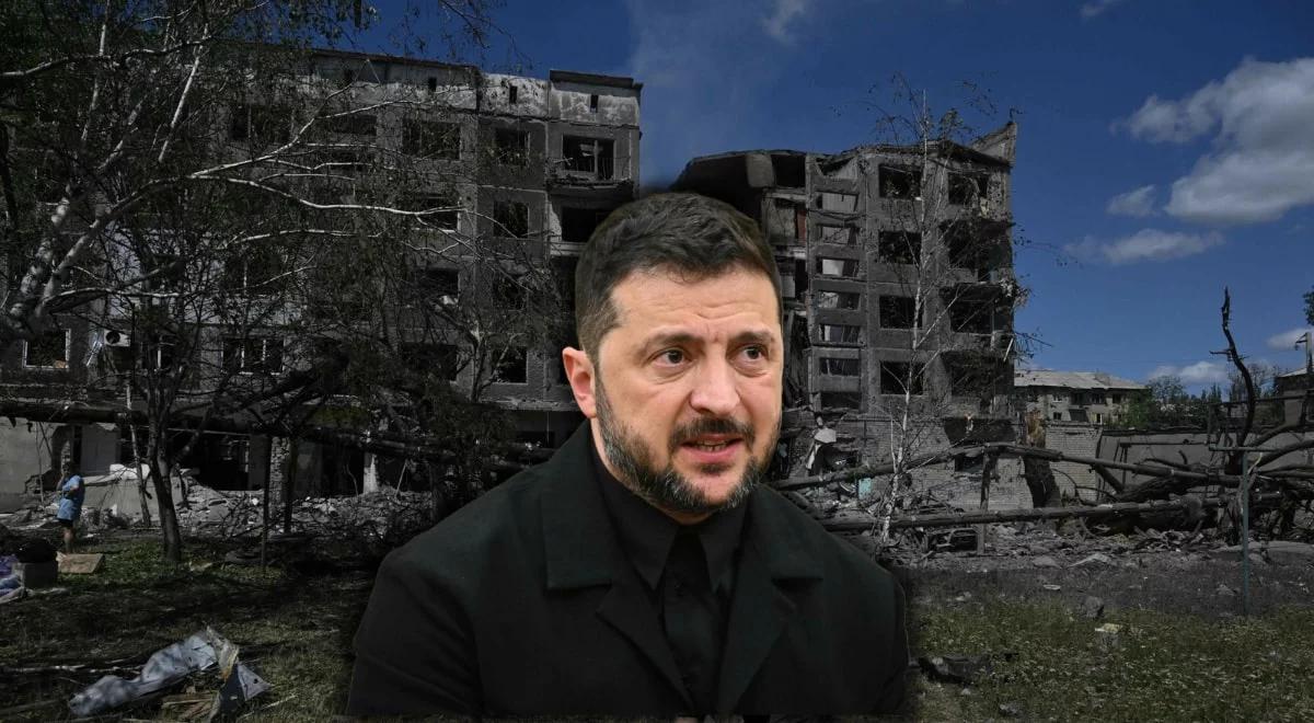 "Rosja manipuluje, hamuje, terroryzuje". Zełenski mówi, kto odpowiada za wojnę