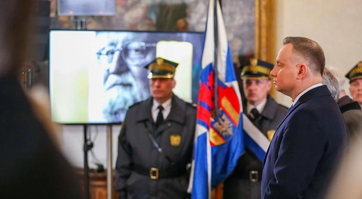 "Panie profesorze, dziękuję za każdą nutę". Andrzej Duda żegnał Krzysztofa Pendereckiego