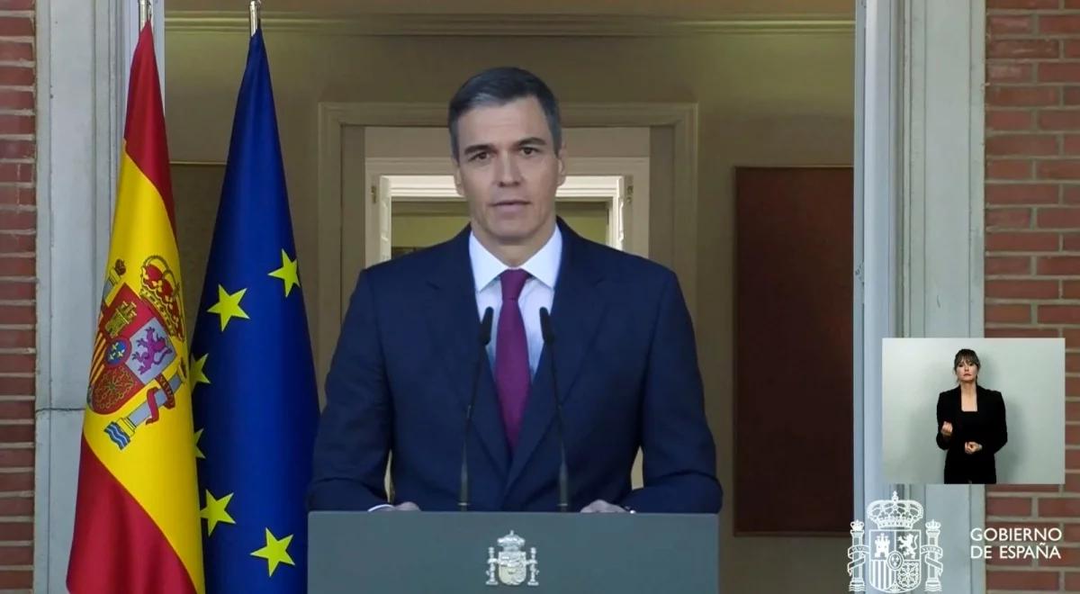 Afera korupcyjna w Hiszpanii. Premier Pedro Sanchez pozostanie na stanowisku
