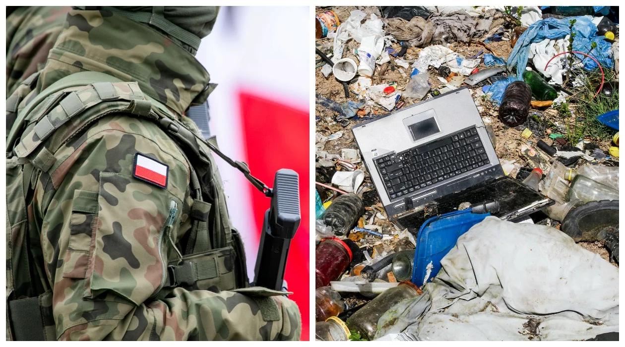 Wojskowe tajemnice znalezione na śmietniku? "To bomba atomowa"