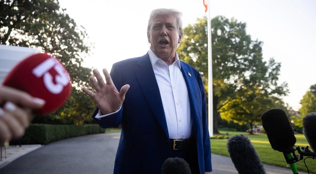 Trump odniósł się do rozejmu. "Izraelu. Nie zrzucaj tych bomb"